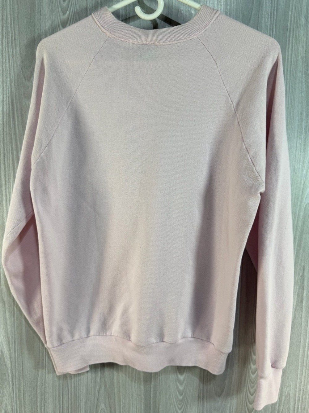 Vintage Country Geese Grandma Core 90s Sweatshirt Size L Pink Check Ribbon Mom - Picture 2 of 10